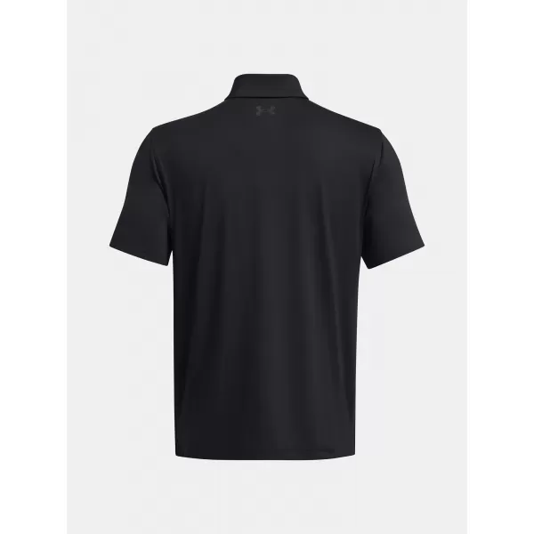  Pánske tričko UNDER ARMOUR UA T2G POLO LB 1383255-001 ČIERNA 