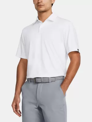 Pánske tričko UNDER ARMOUR UA T2G POLO LB 1383255-100 BIELA