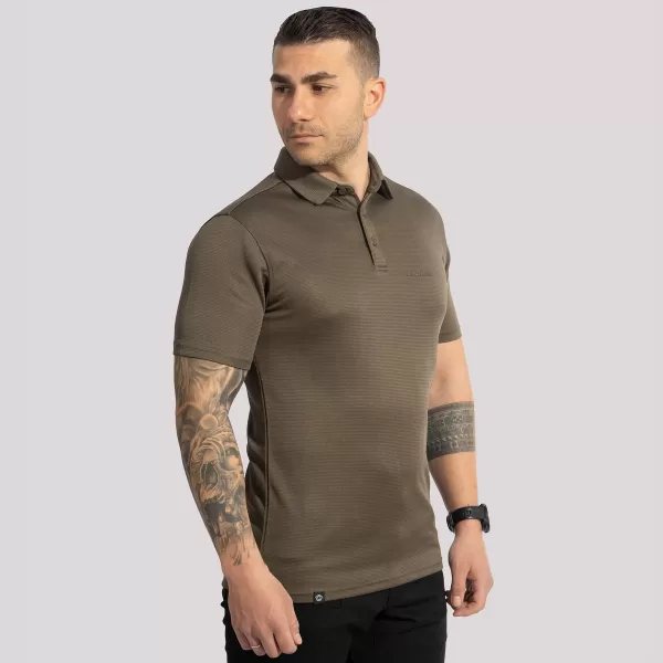 Pánske tričko s golierom PENTAGON VANQUISH POLO SHIRT K09048 BIELA 