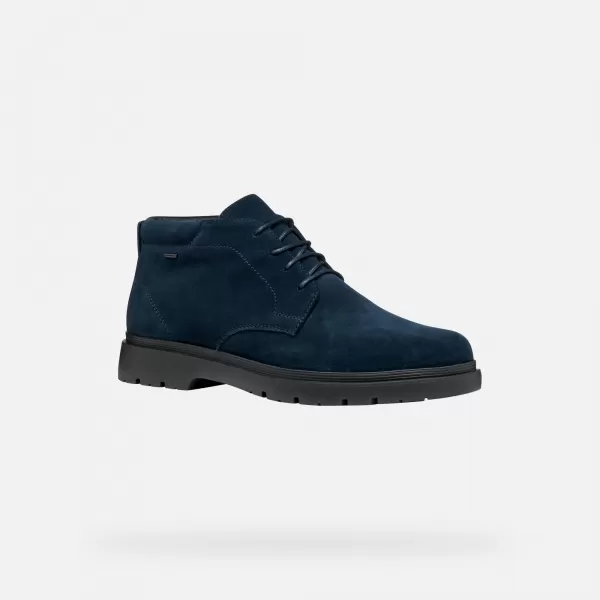  Pánske topánky GEOX SPHERICA EC1 B ABX G011210 TMAVO MODRÁ 