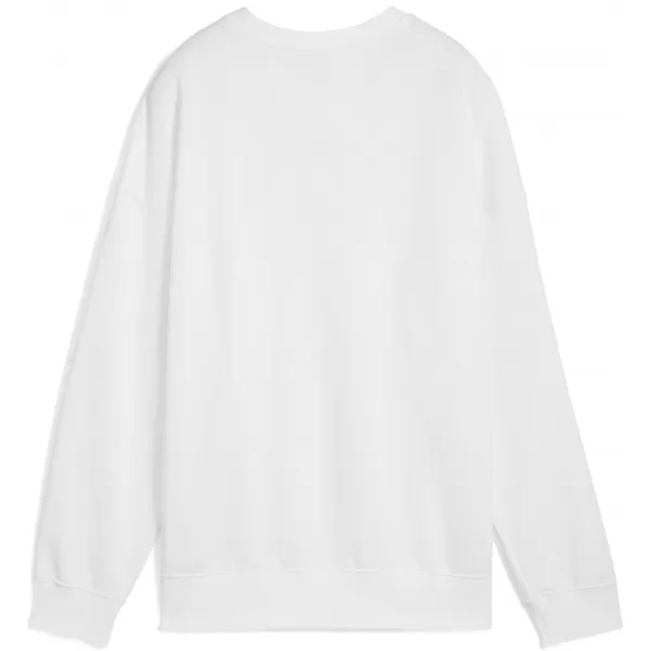  Dámska mikina PUMA ESS OVERSIZED CREW FL 68540002 PUMA BIELA 