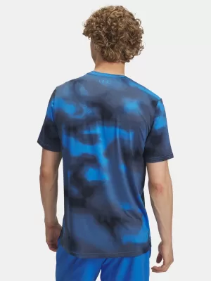 Pánske tričko UNDER ARMOUR VANISH ENERGY PRINTED SS 1383974-402 MODRÁ