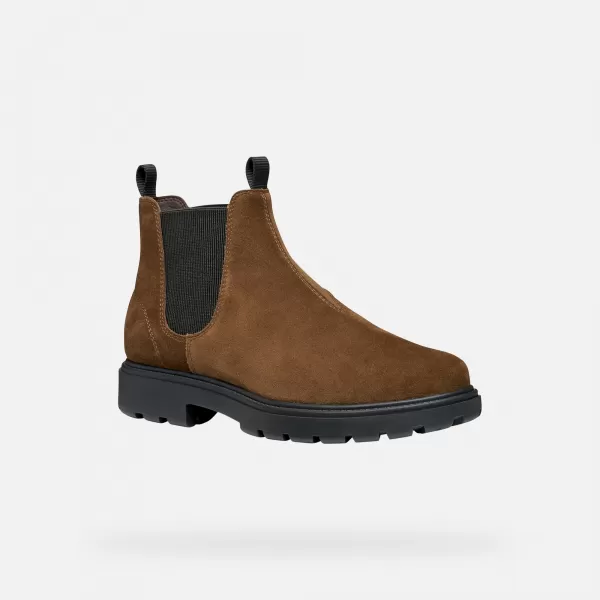  Pánske topánky GEOX SPHERICA EC7 G011183 HNEDÁ 