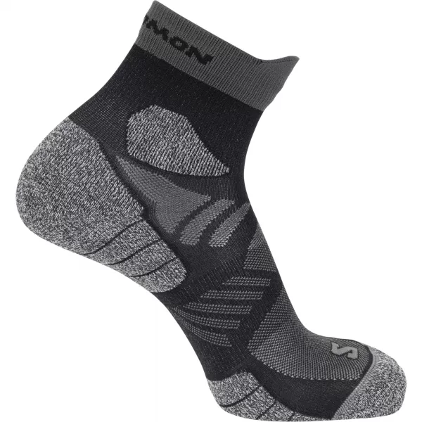  Ponožky SALOMON AERO ANKLE BLACK/CASTLEROCK 