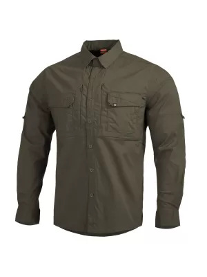 Pánska košeľa PENTAGON PLATO SHIRT K02019 RANGER ZELENÁ