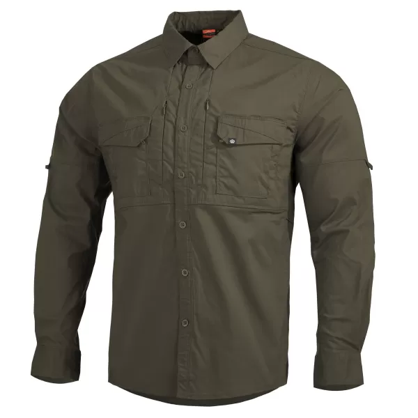  Pánska košeľa PENTAGON PLATO SHIRT K02019 RANGER ZELENÁ 