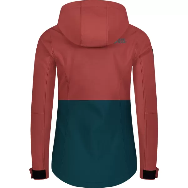  Dámska softshell Anorac NORDBLANC NBWSL8275 ČERVENÝ 