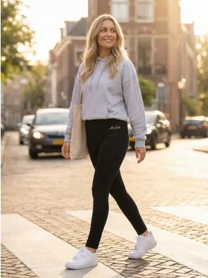 Dámske legíny ALTISPORT KUBEA ČIERNA