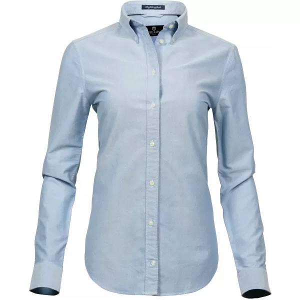  Dámska košeľa TEE JAYS | TJ 4001 LIGHT BLUE 