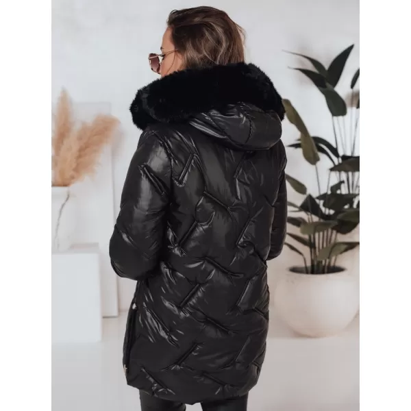  Dámský kabát DSTREET TY5049 ČIERNY 