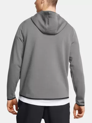 Pánska mikina UNDER ARMOUR UA UNSTOPPABLE FLC HD EU 1389350-025 SIVÁ