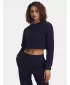Dámska mikina UNDER ARMOUR ICON TERRY VARSITY CREW MODRÁ