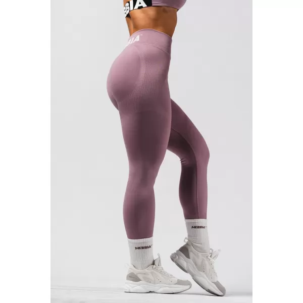  Extra Push Up legíny s vysokým pásom FLOW SEAMLESS 496 PINK Nebbia 