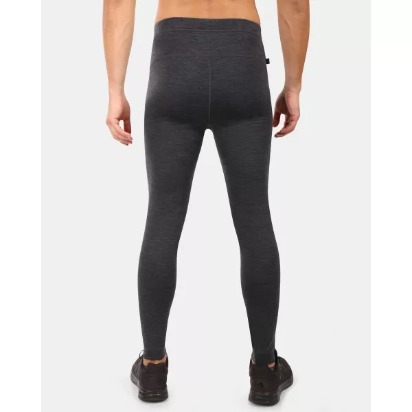  Pánske termo nohavice KILPI MAVORA BOTTOM-M ZM0505KI ČIERNA 