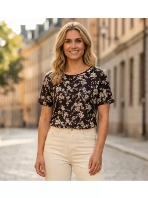 Dámske tričko ALTISPORT GYLDA ČIERNA
