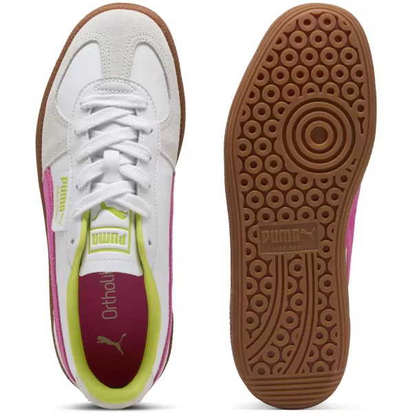  Pánske topánky PUMA PALERMO LTH 39646425 PUMA WHITE/FLURU PINK DOG 