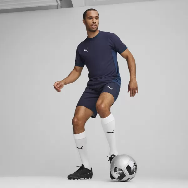  Mužský dres PUMA TEAMFINAL JERSEY 70573706 PUMA NAVY/BIELA/PERZSKÁ MODRÁ 