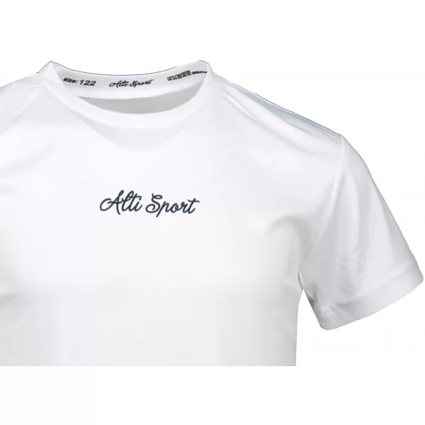  Detské prémiové funkčné tričko ALTISPORT VOJ/ALK075TR01 BIELA 