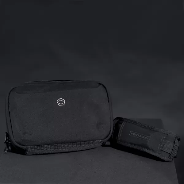  Bývanie PENTAGON CONSUL SLING POUCH K16115 HNEDÁ ŠEDÁ 