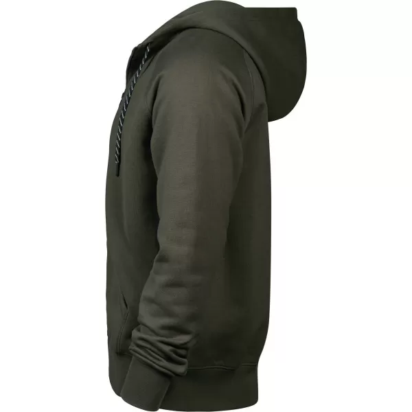  Pánska mikina TEE JAYS | TJ 5435 DEEP GREEN 