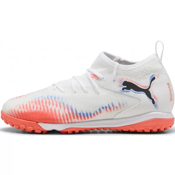  Detská obuv PUMA FUTURE 8 MATCH TT + MID JR 10861601 WHITE/ BIELA/PUMA ČIERNA/ŽIARIACA ČERVENÁ 