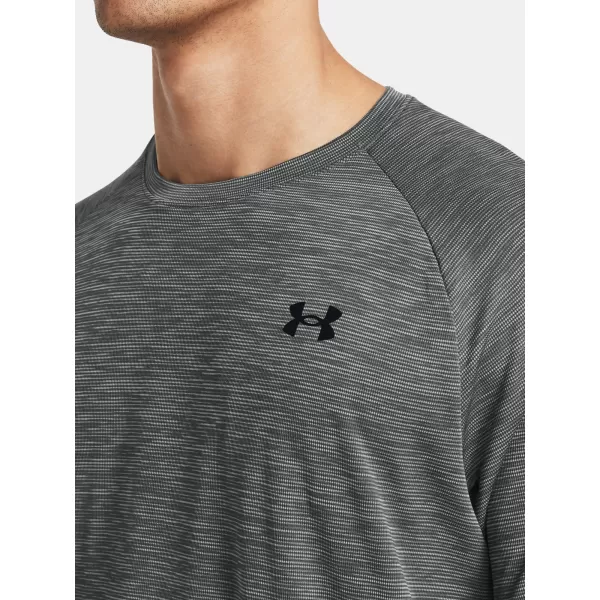  Pánske tričko UNDER ARMOUR UA TECH TEXTURED SS 1382796-025 SIVÁ 