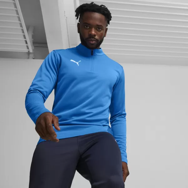  Tričko PUMA TEAMGOAL TRAINING 1/4 ZIP TO 658629_02 ELEKTRICKÁ MODRÁ LIMONÁDA/BIELA/TÍM ROYAL 