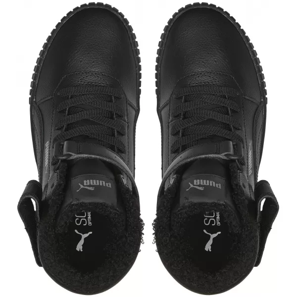  Detská obuv PUMA CARINA 2.0 MID WTR JR 38738001 PUMA BLACK/BLACK/SHADOW 