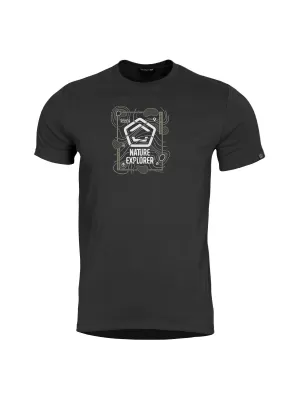 tričko PENTAGON AGERON NATURE EXPLORER K09012 ČIERNA
