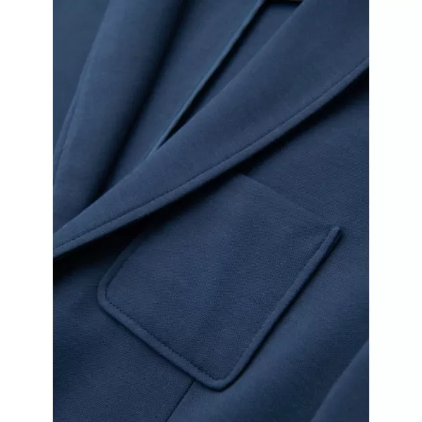 Pánska bunda OMBRE OM-BLZB-0101 TMAVO MODRÁ 