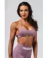 Bezšvová vyťahovacia športová podprsenka FLOW SEAMLESS 495 PINK Nebbia