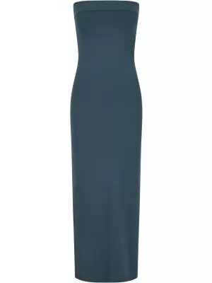 Šaty URBAN CLASSICS TB7468 FĽAŠKOVO ZELENÉ