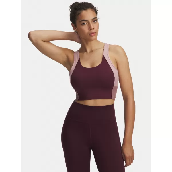  Dámske tielko UNDER ARMOUR MERIDIAN COLORBLOCK TANK 6004001-651 HNEDÁ 