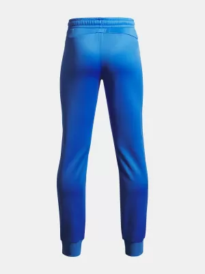 Chlapčenské tepláky UNDER ARMOUR UA ARMOUR FLEECE JOGGERS 1373543-402 MODRÁ