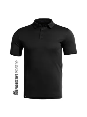 Pánske tričko s golierom PENTAGON VANQUISH POLO SHIRT K09048 ČIERNA