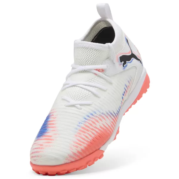 Detská obuv PUMA FUTURE 8 MATCH TT + MID JR 10861601 WHITE/ BIELA/PUMA ČIERNA/ŽIARIACA ČERVENÁ 