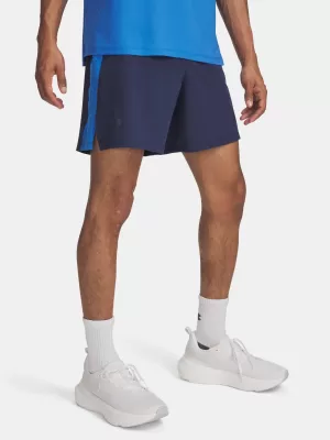 Pánske šortky UNDER ARMOUR UA LAUNCH PRO 7 SHORTS MODRÁ