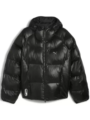 Pánska bunda PUMA TECH-X PUFFER JACKET 63216201 PUMA ČIERNA