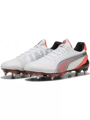 Pánske futbalové topánky PUMA KING ULTIMATE MXSG 10881701 PUMA WHITE/PUMA SILVER