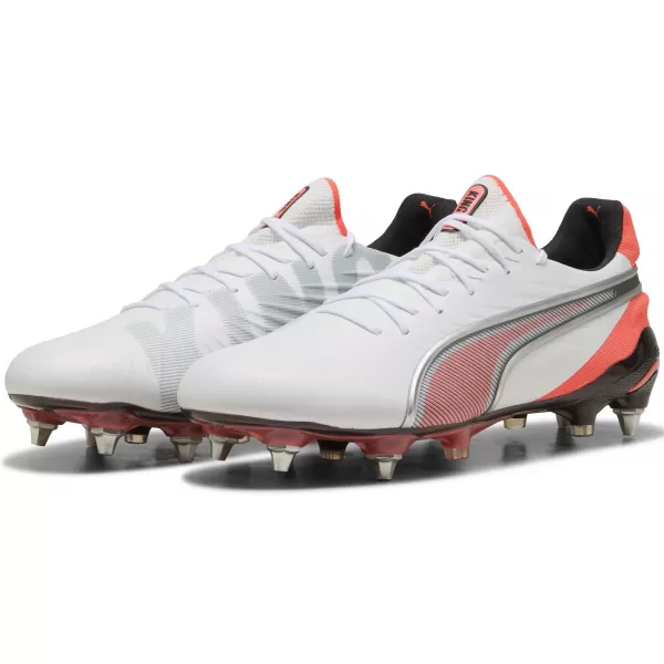  Pánske futbalové topánky PUMA KING ULTIMATE MXSG 10881701 PUMA WHITE/PUMA SILVER 