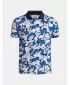 Chlapčenské tričko UNDER ARMOUR UA MATCHPLAY PRINTED POLO 1377349-412 MODRÁ