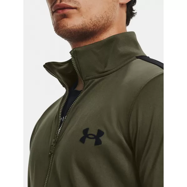  Pánska súprava UNDER ARMOUR UA KNIT TRACK SUIT 1357139-390 ZELENÁ 