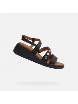 Dámske sandále GEOX MELICONIA G000972 ČIERNA