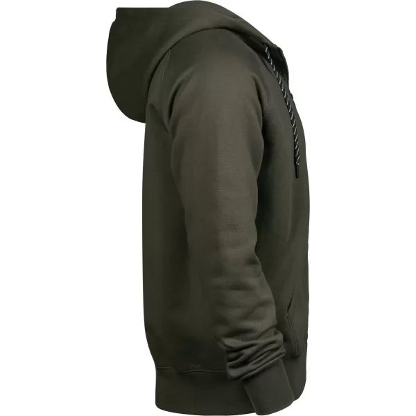  Pánska mikina TEE JAYS | TJ 5435 DEEP GREEN 