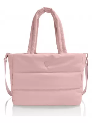Taška HEYS PUFFER TRAVEL TOTE RUŽA