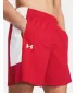 Pánske šortky UNDER ARMOUR UA BASELINE SHORT 1383389-600 ČERVENÁ