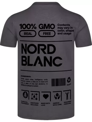 Tričko NORDBLANC CERTAINTY NBSMT8165 ČIERNY
