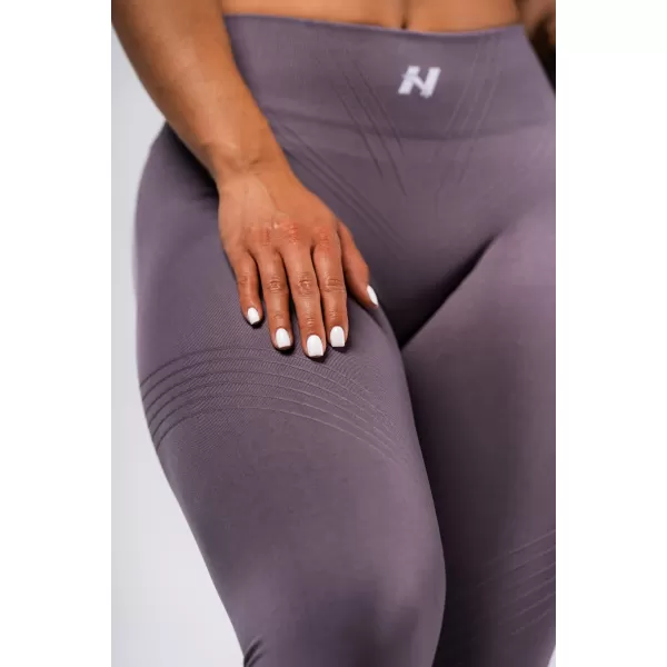  Tvarujúce bezšvové maximálne push-up legíny FLOW SEAMLESS 497 DARK GRY Nebbia 
