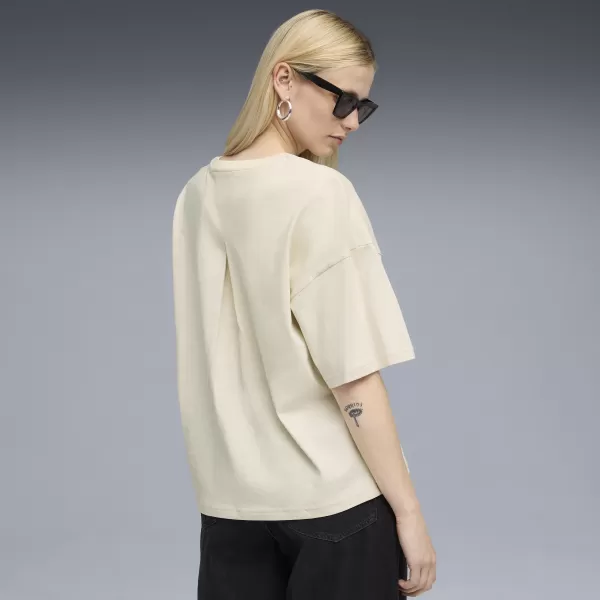  Dámske tričko PUMA HER OVERSIZED TEE 68814887 ALPSKÝ SNEH 