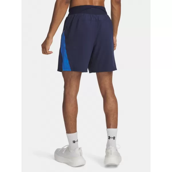  Pánske šortky UNDER ARMOUR UA LAUNCH PRO 7 SHORTS MODRÁ 